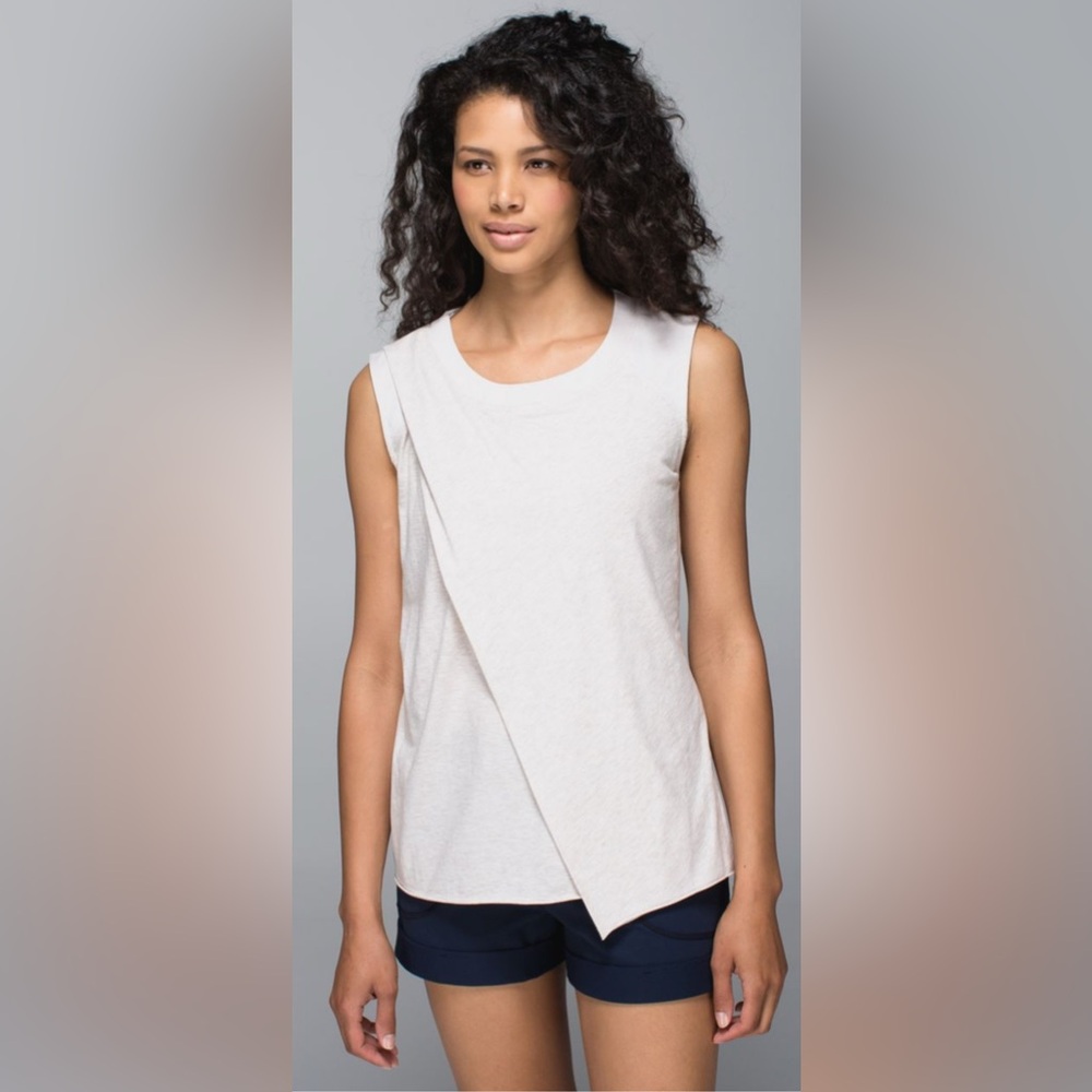Lululemon Athletica Cream Tank Top